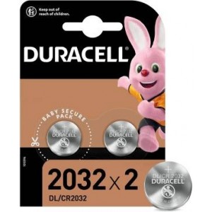 (1 Confezione) Duracell Lithium Batterie 2pz Bottone DL/CR2032 - min. ordine 4pz