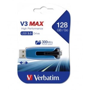 PEN DRIVE VERBATIM V3 MAX STORE'N'GO 128GB USB3.0 (49808) BLU